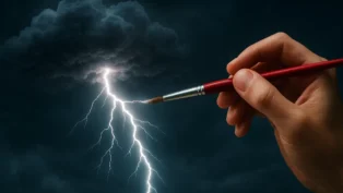Como criam relâmpagos em suspense?