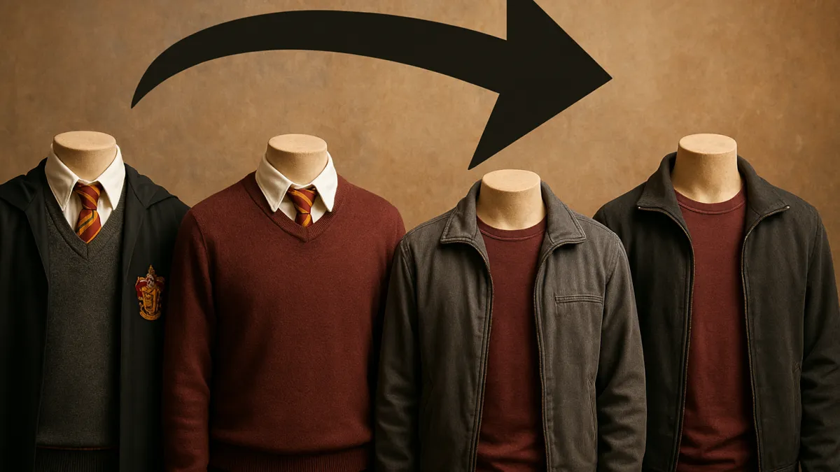 Figurino de Harry Potter mudou em cada filme? Figurino de Harry Potter mudou em cada filme?