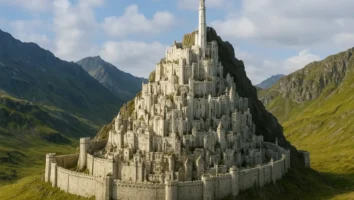 Maquetes gigantes usadas em Senhor dos Anéis Maquetes gigantes usadas em Senhor dos Anéis