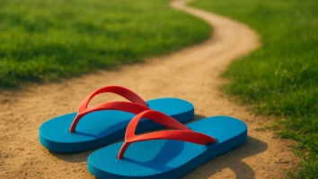 Sonhar com chinelo de outra pessoa: caminhos alheios