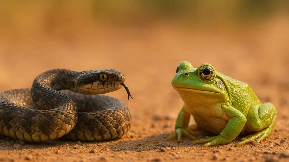Sonhar com cobra e sapo: conflitos, cura e transformação