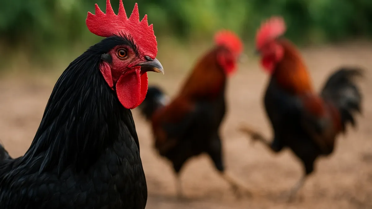 Sonhar com galo preto: liderança, disputas e aviso Sonhar com galo preto: liderança, disputas e aviso