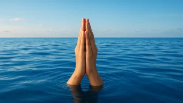 Sonhar com água azul: calma, fé e clareza