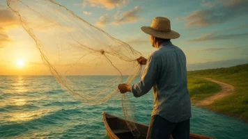 Sonhar com pescador: simbolismos, presságios e caminhos
