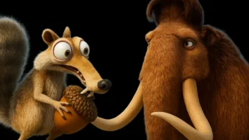 A Era do Gelo: Scrat, a noz e o mamute Manny