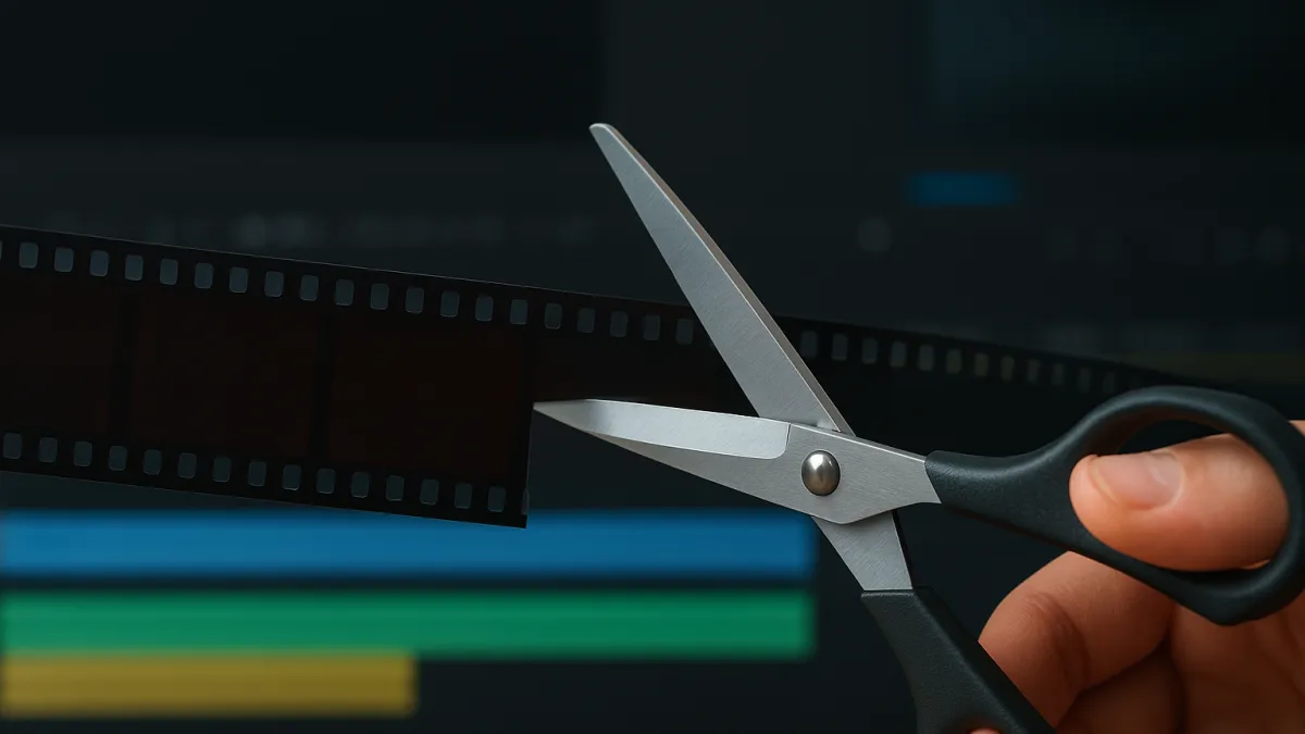 Como funcionam os cortes secos na edição de filmes?