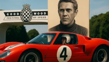 Goodwood Festival velocidade Steve McQueen Racing homenagem