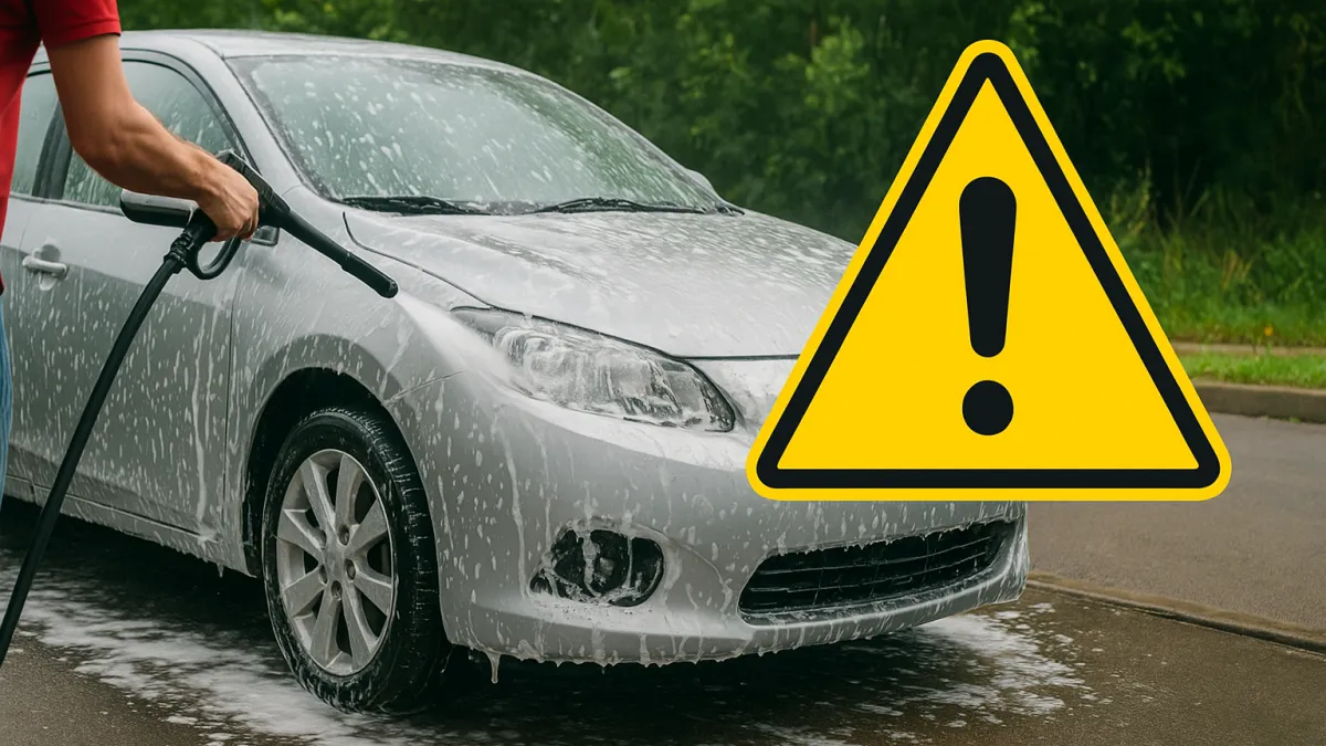 Lavar carro na rua dá multa ambiental?