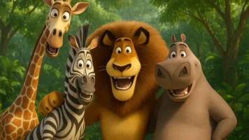 Madagascar Eric Darnell Tom McGrath DreamWorks animais zoológico selva