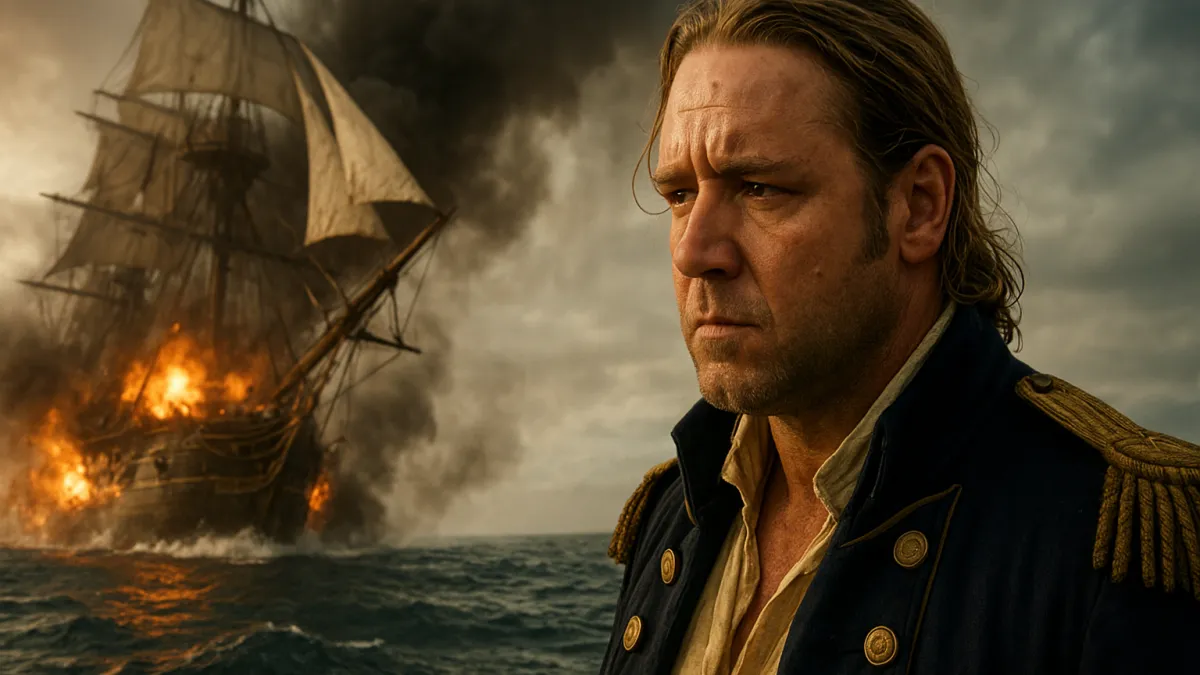 Mestre e Comandante: Crowe na Batalha Naval de Tirar o Fôlego