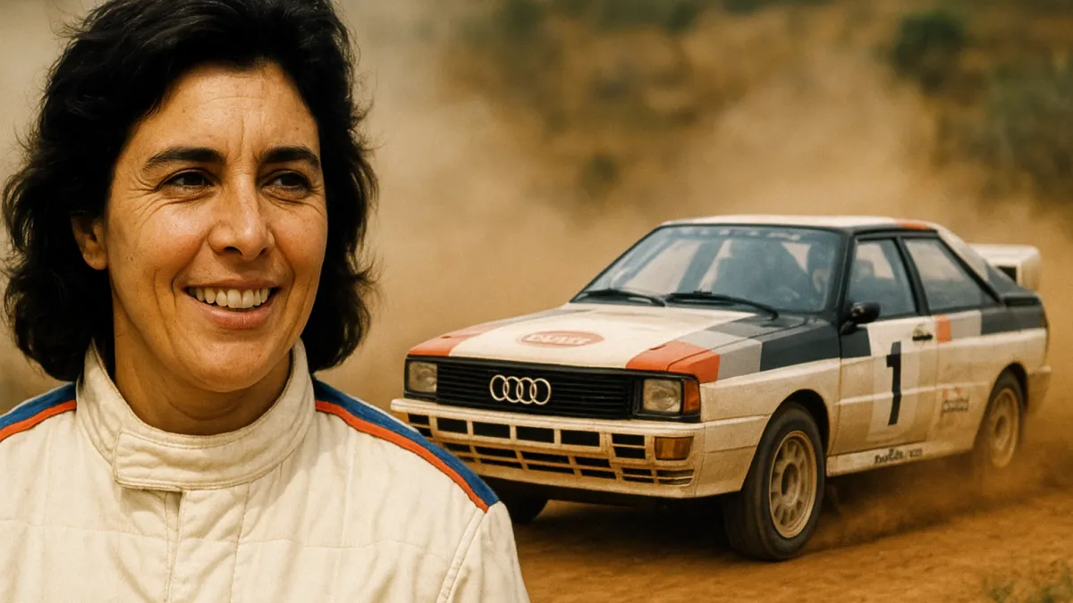 Michele Mouton Rali pioneira mulher automobilismo Audi Quattro
