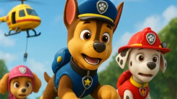 Patrulha Canina: Cachorros Heróis em Missões de Resgate