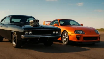 Toretto e O’Conner: Charger e Supra, os carros de Velozes!