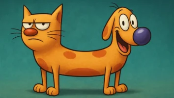 CatDog (1998): A Estranha Vida dos Irmãos Gato e Cachorro!