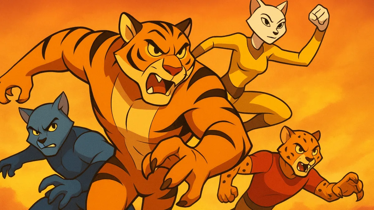 Gatos Selvagens (1995): Heróis Felinos da Nick em Ação Total!