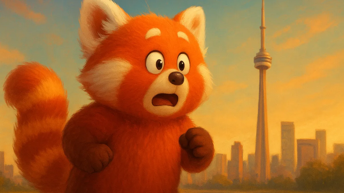Red: Crescer é uma fera! Panda, puberdade e Toronto da Pixar