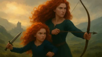 Valente: Merida, Escócia e a luta épica de mãe e filha