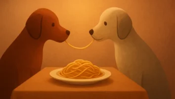 Dama e o Vagabundo: A cena do espaguete que encantou gerações