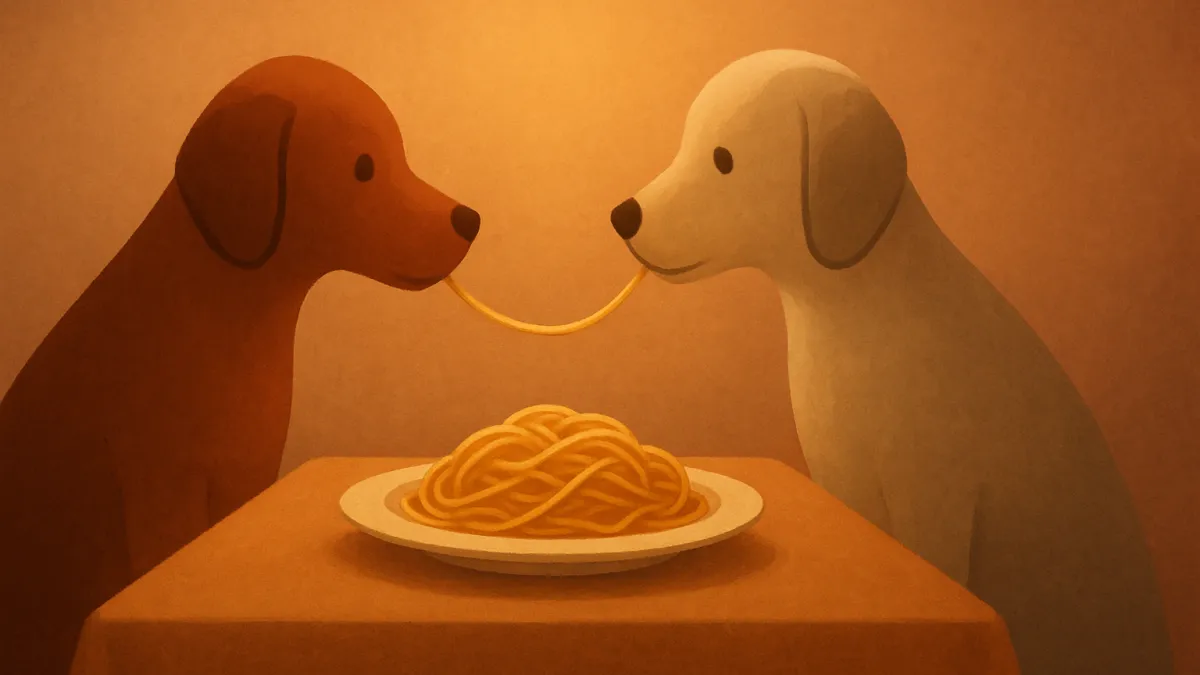 Dama e o Vagabundo: A cena do espaguete que encantou gerações