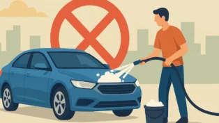 Lavar carro na rua dá multa ambiental?