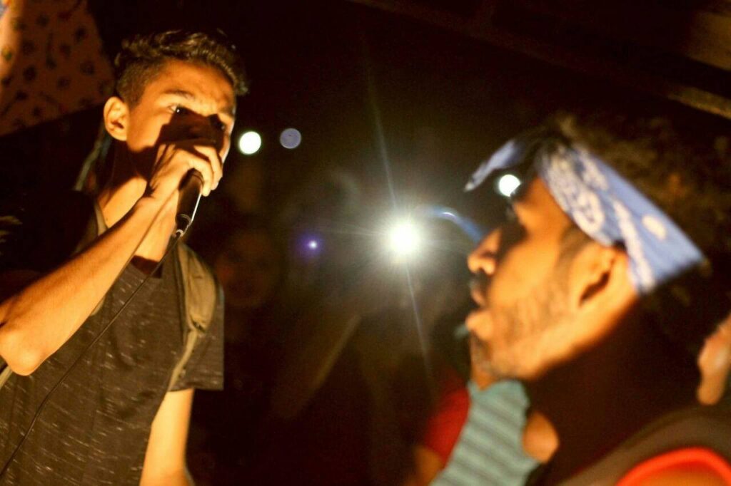 Final do Duelo de MC's no Mercado Central