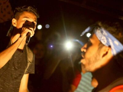 Final do Duelo de MC's no Mercado Central