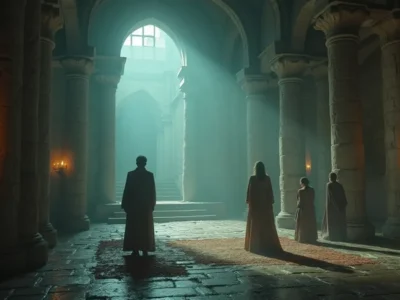 Como os cenários de filmes medievais são construídos hoje