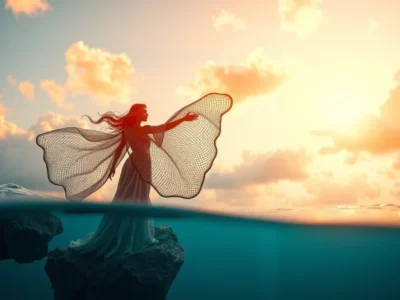 Calipso, a ninfa que prendeu Odisseu em sua ilha por sete anos