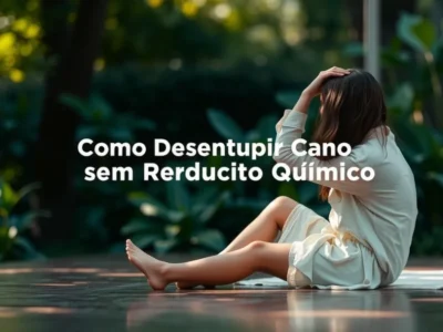Como Desentupir Cano sem Produto Químico: Métodos 100% Naturais