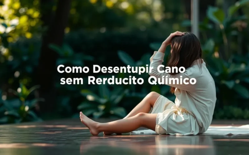 Como Desentupir Cano sem Produto Químico: Métodos 100% Naturais