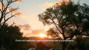Erros nas legendas que reduzem o engajamento das suas postagens