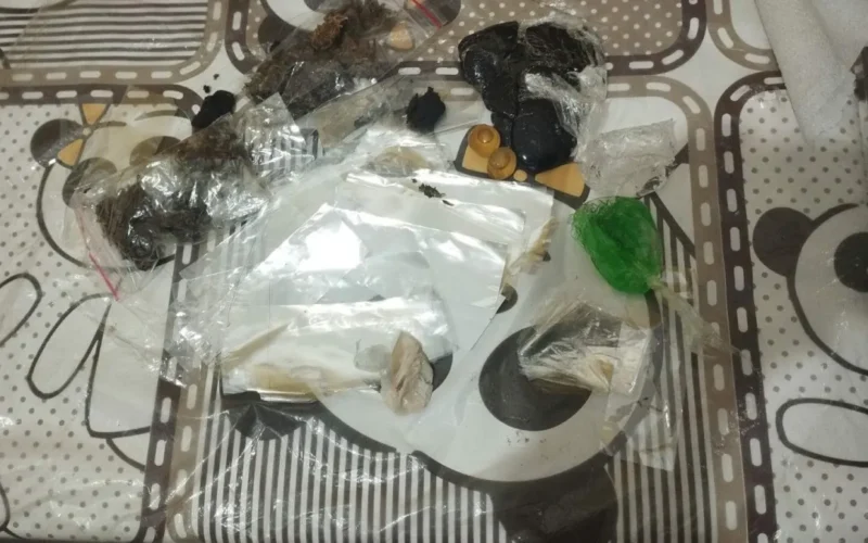 Mulher presa ao tentar entrar com drogas no sutiã em presídio