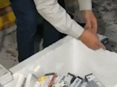 MS incinera 20 mil emagrecedores contrabandeados em Dourados