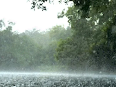 Rio da Prata mantém águas cristalinas mesmo sob chuva