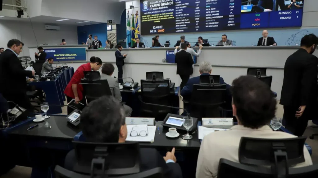 Câmara de Campo Grande proíbe uso de estrutura em campanhas eleitorais