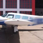 Câmera registra som da queda de avião que matou dois em Campo Grande