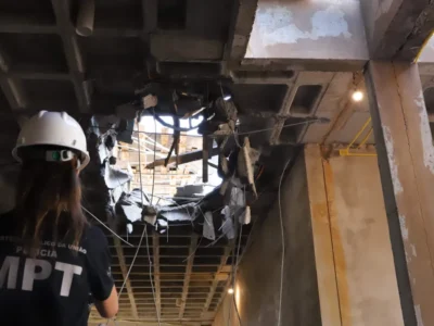 Obra embargada por falhas 30 dias antes de morte de operário