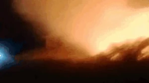 Incêndio atinge margens da BR-163 em Campo Grande