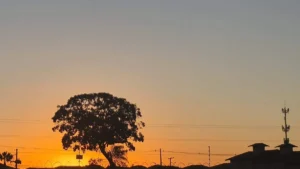 Calor de 38°C e ventos de até 80 km/h em MS neste domingo