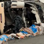 Acidente com carreta deixa morto e fere seis na BR-277