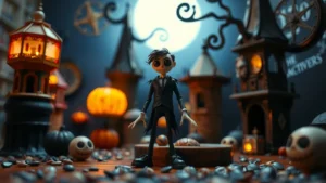 Por que o stop motion combina com o estilo de Tim Burton