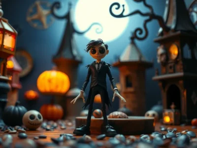 Por que o stop motion combina com o estilo de Tim Burton