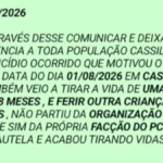 Comando Vermelho nega morte de criança e padrasto e culpa PCC