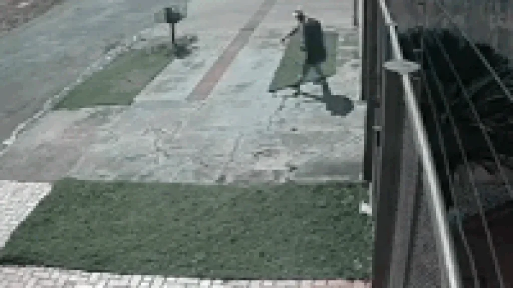 Ladrão foge carregando TV nas costas após invadir casa na Vila Ipiranga