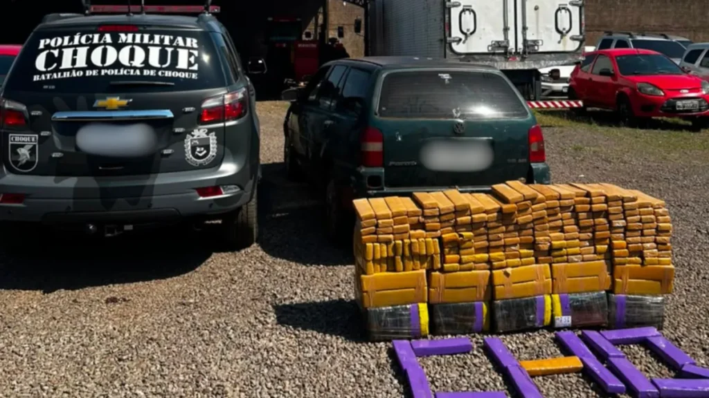 Mulher é presa com 408 kg de maconha em Campo Grande